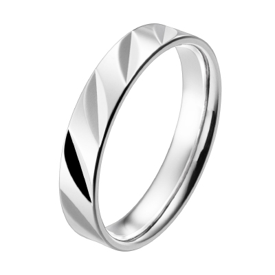 結婚指輪 Leaf Flat